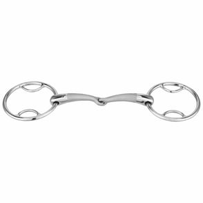 Herm Sprenger SATINOX Single Jointed Multi Ring