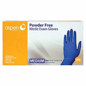 Aspen Nitrile Exam Gloves 100 pack