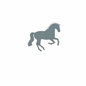 Christmas Card: Dressage