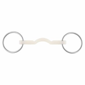 Herm Sprenger Nathe Ported Hard Mullen Mouth Loose Ring 15mm