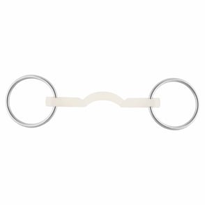 Herm Sprenger Nathe Ported Soft Mullen Mouth Loose Ring 15mm
