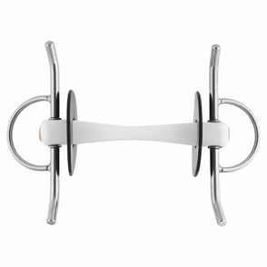 Herm Sprenger Nathe Flexible Mullen Mouth Full Cheek Snaffle 20mm