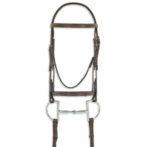 Ovation Comfort Crown Fancy Stitched Raised Bridle