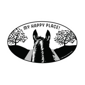 3-inch Sticker: Happy Place