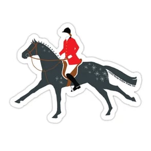 3-inch Sticker: Fox Hunter