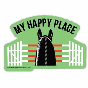 3-inch Sticker: Jumper My Happy Place