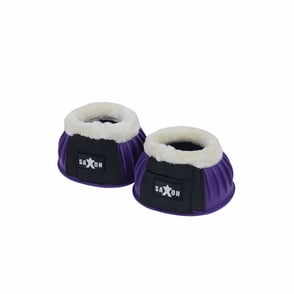 Saxon Fleece Trim Rubber Bell Boots