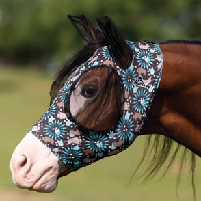 Professional's Choice Comfort Fit Fly Mask with Forelock Hole
