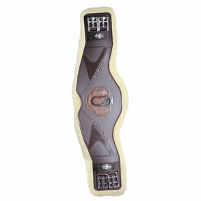 Professional's Choice Contoured Fleece Lined Monoflap Girth