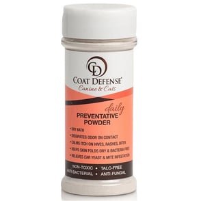 Coat Defense Daily Preventative Powder for Pets-6 oz