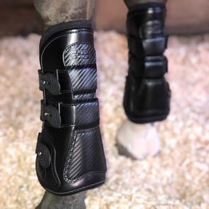 Majyk Equipe Estrella Leather Open Front Tendon Boot