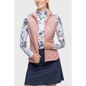 Kastel Quilted Front Full Zip Vest