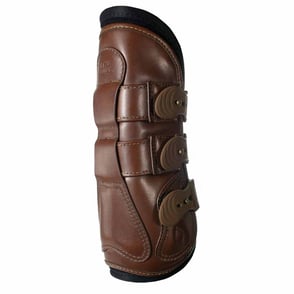 Majyk Equipe Leather Hook Stud Tendon Boots with Removable Liner
