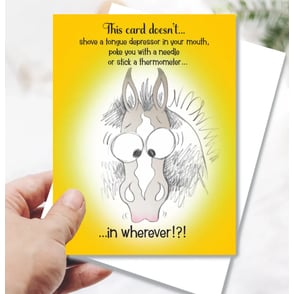 Get Well Card: Card Doesn't