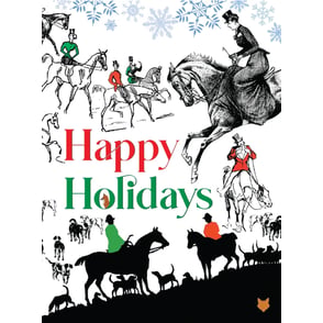 Christmas Card: Fox Hunting