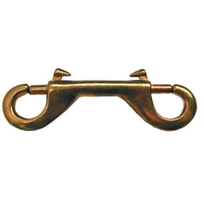 Brass Double Ended Snap 4.75 inch