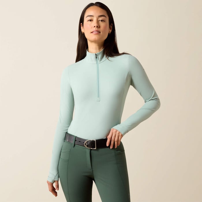 Ariat Ladies SolVeil 1/2 Zip Baselayer