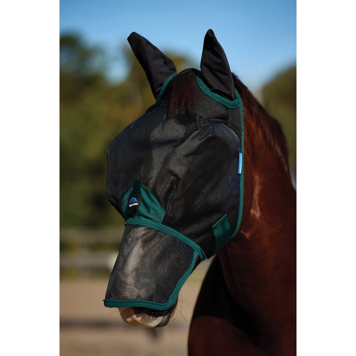 Weatherbeeta Comfitec Durable Mesh Fly Mask with Ears and Nose