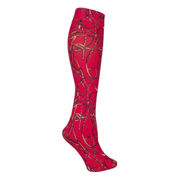 AWST Int'l Lila Snaffle Bridles Socks Red