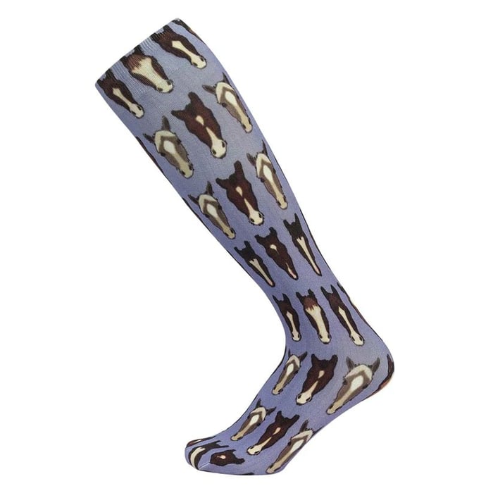 AWST Int'l Look A Head Socks Purple