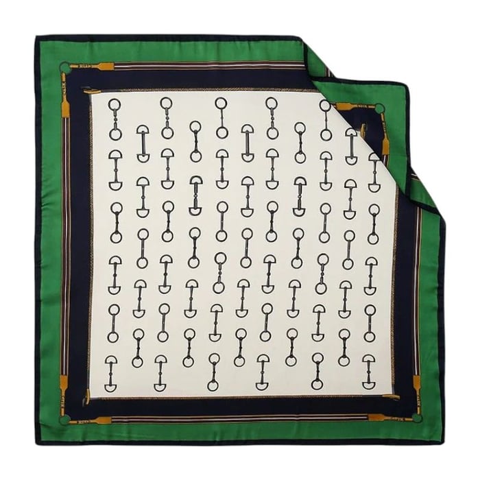 AWST Int'l Satin Snaffle Bit Scarf