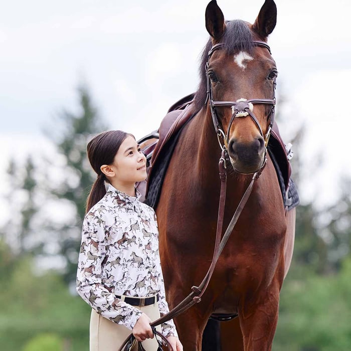 Chemise d'équitation femme Samshield Aliosha | La sellerie de Maé