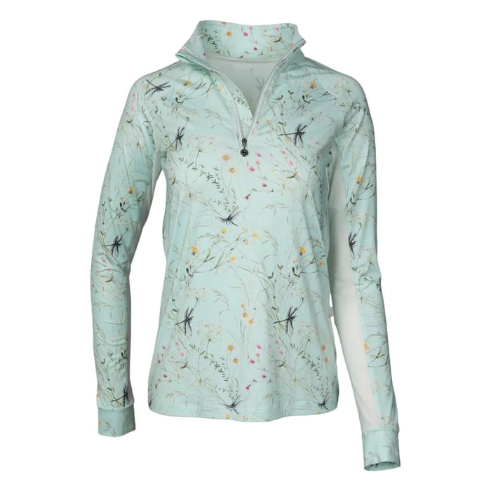 Dapplebay Dragonfly Meadow 1/4 Zip Riding Top