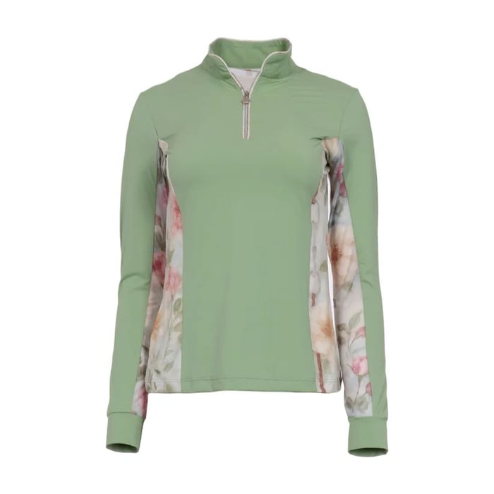 Dapplebay Grace 1/4 Zip Long Sleeve Riding Top