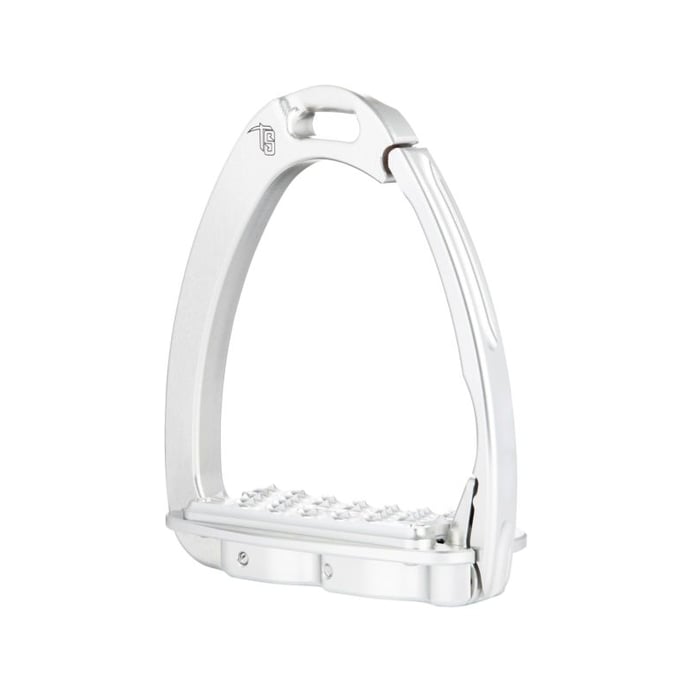 Tech Venice Hunter/Jumper Sloped Safety Stirrups - Children-Silver