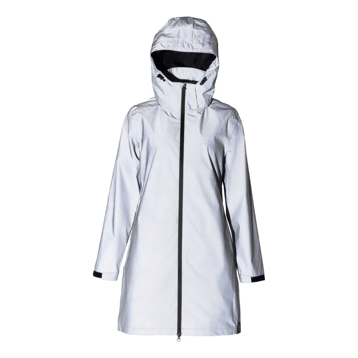 Horze Rainbow Womens Reflective Raincoat