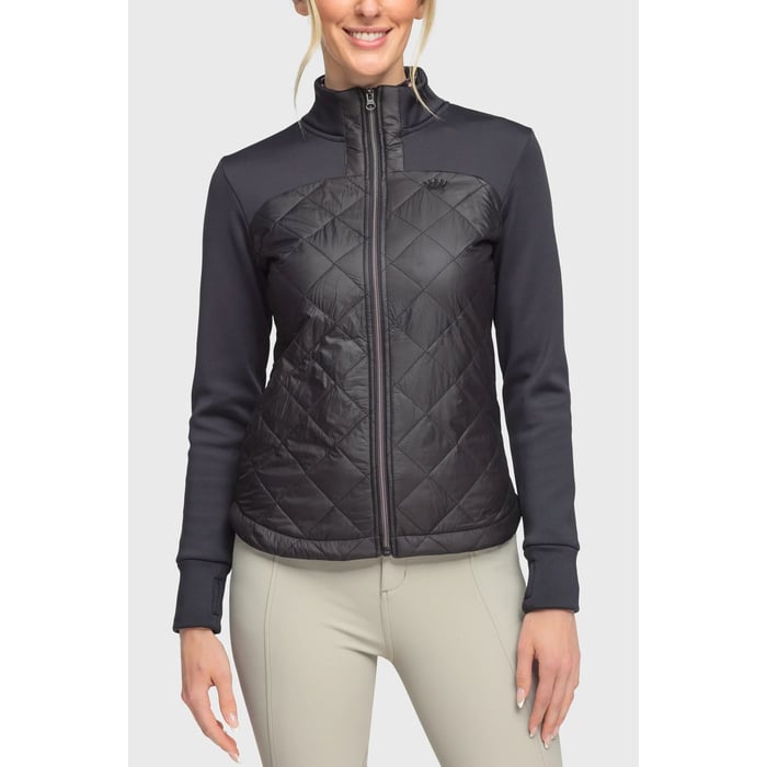 Kastel Quilted Front Full Zip Jacket