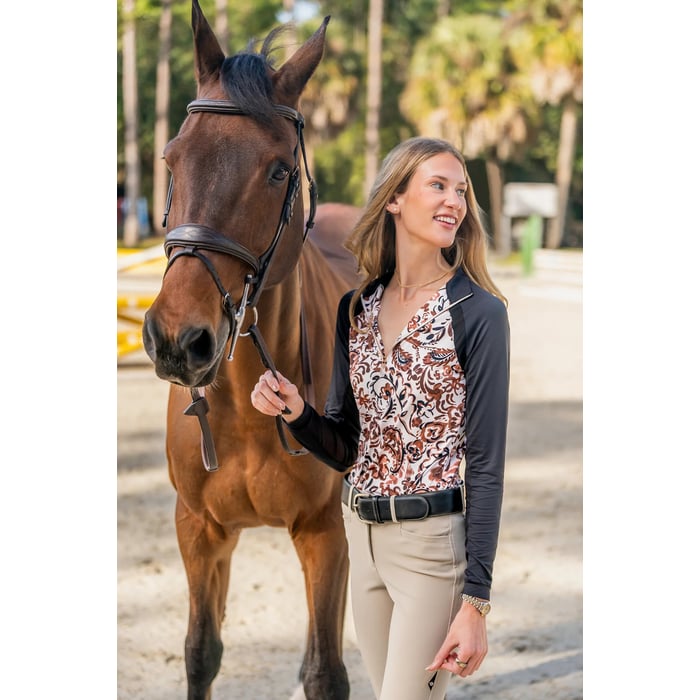 Kastel Long Sleeve Performance Raglan 1/4 Zip
