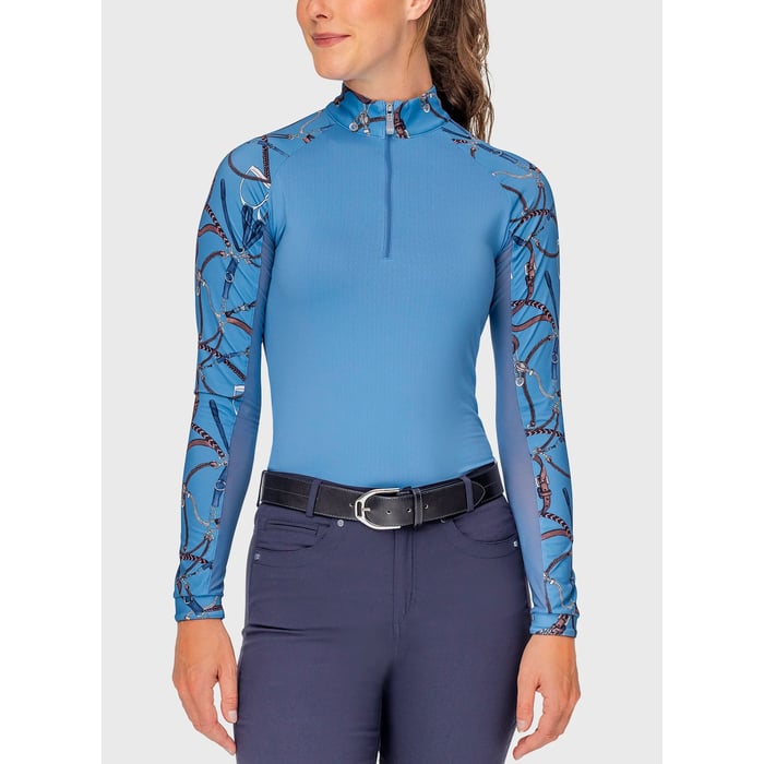 Kastel Long Sleeve Raglan 1/4 zip
