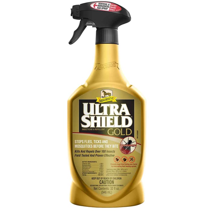 UltraShield Gold Fly Spray 32oz