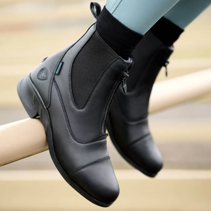 Ariat Ladies Heritage Zip Waterproof Paddock Boot