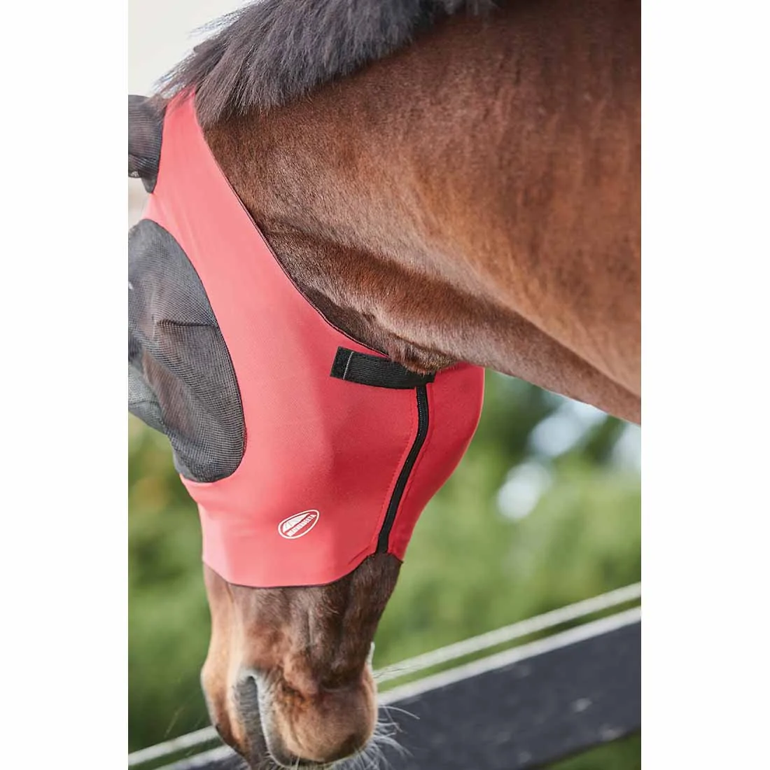 Weatherbeeta Stretch Bug Eye Saver Fly Mask with Zipper