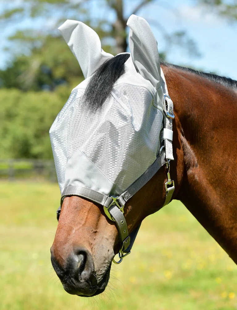 WeatherBeeta ComFiTec Hexi Shield Dual Fly Mask