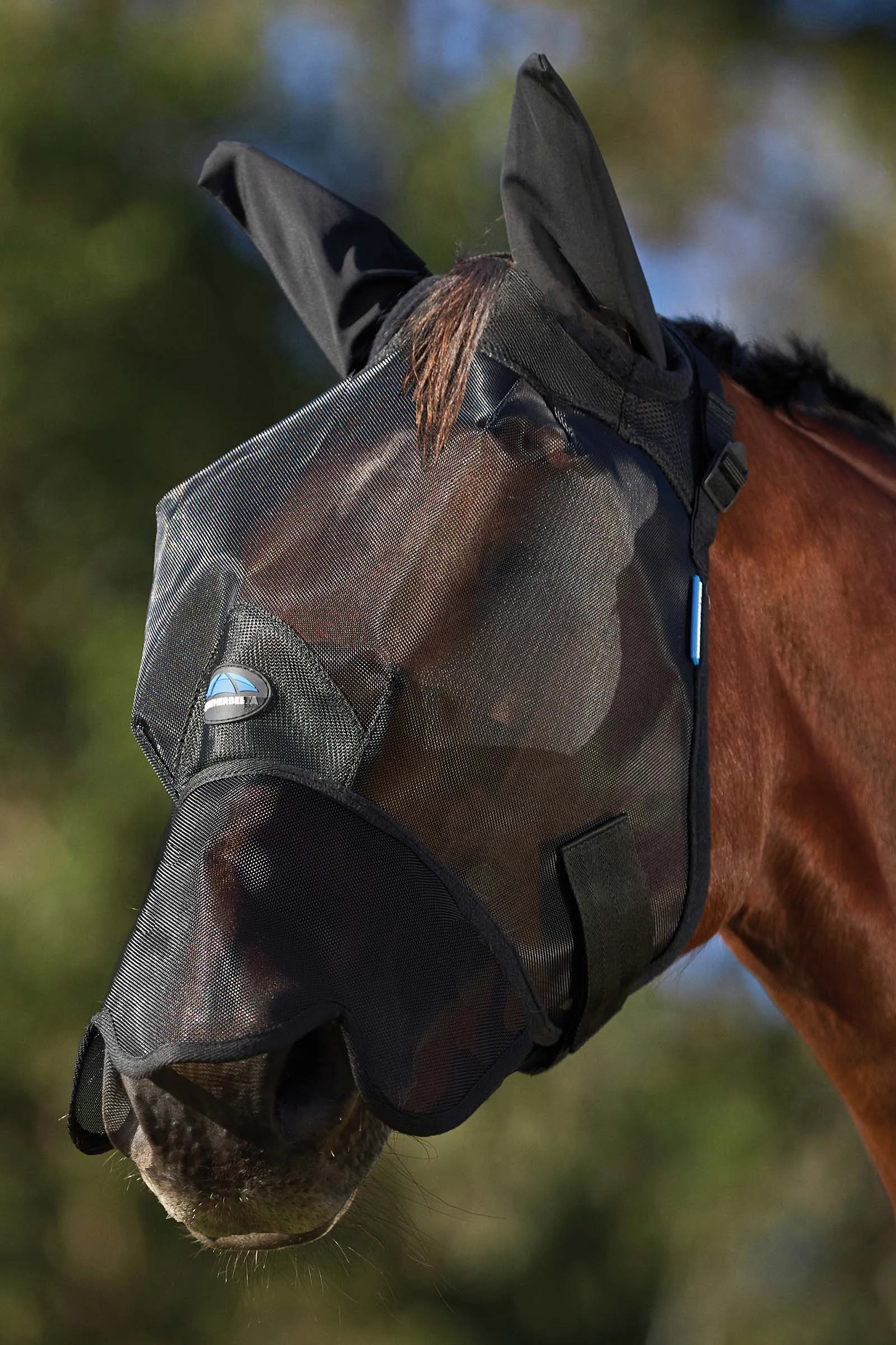 Weatherbeeta Comfitec Insect Guard Fly Mask with Ears and Nose
