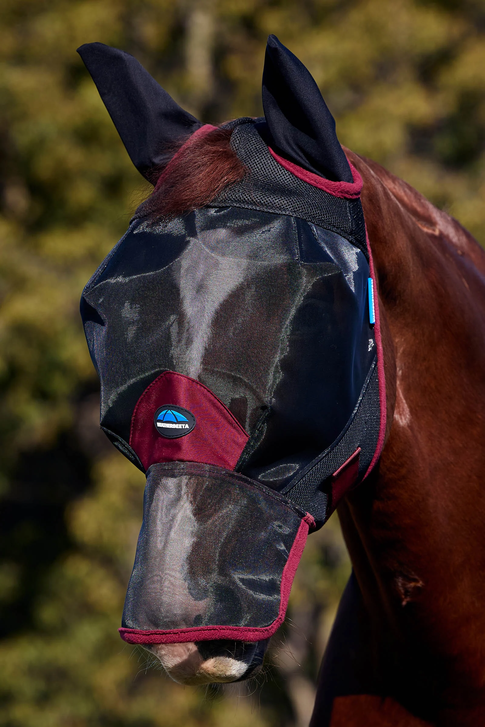 Weatherbeeta Comfitec Fine Mesh Fly Mask with Ears and Nose