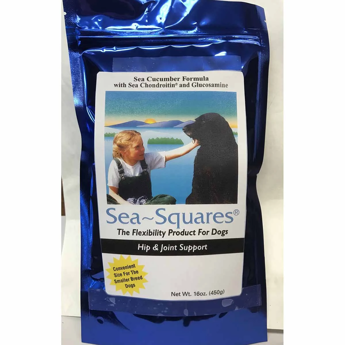 Sea Squares Dog 16 ounces