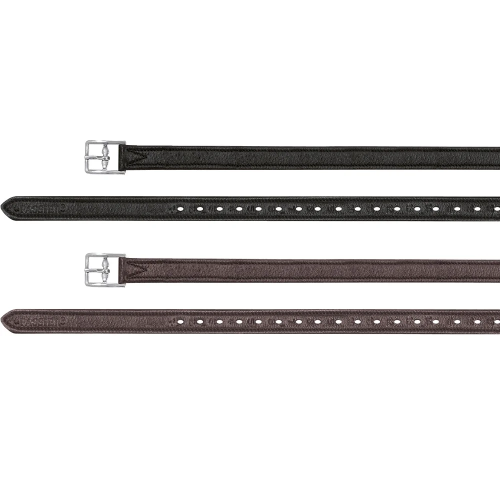 Passier Velvet Touch Stirrup Leathers with Nylon Center