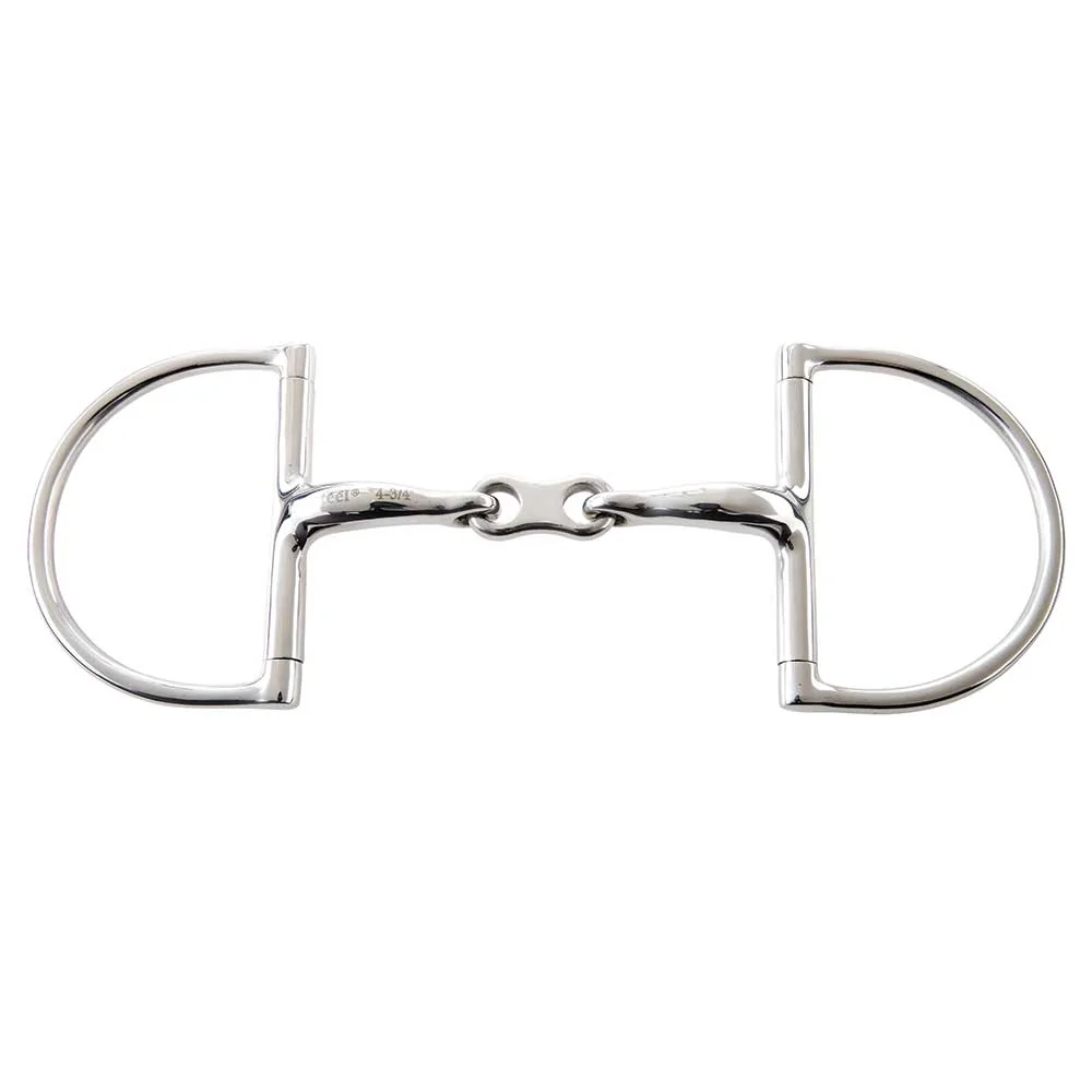 Korsteel JP Hunter Dee Ring Snaffle Bit - French Link
