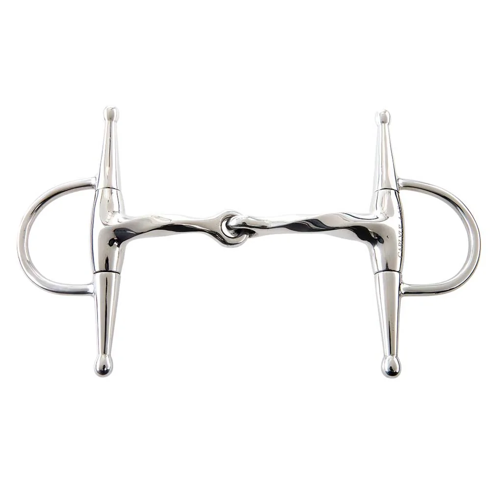 JP Slow Twist Eggbutt Full Cheek Snaffle Bit