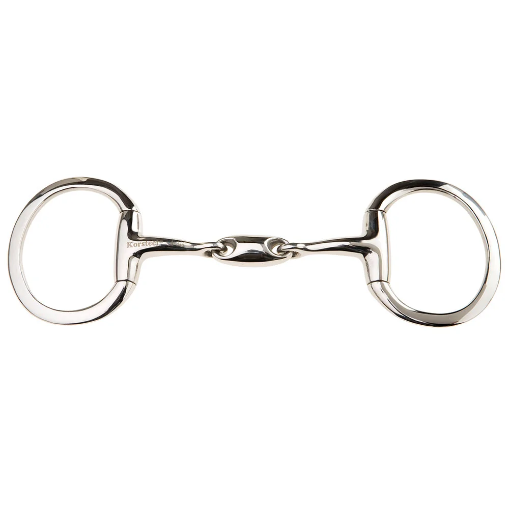 Korsteel JP Oval Mouth Eggbutt Snaffle Bit