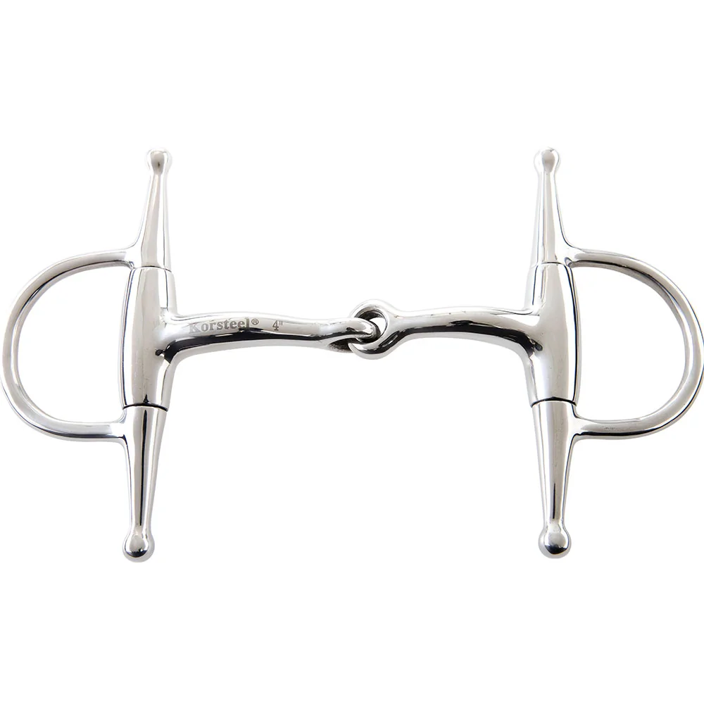 JP Eggbutt Full Cheek Snaffle Bit