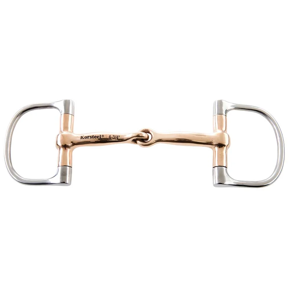 Korsteel Copper Mouth Dee Ring Bit