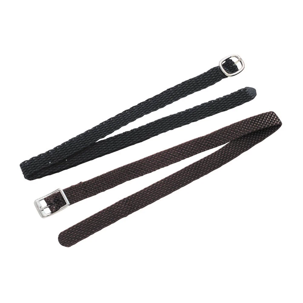 Kincade Braided Spur Straps - Black