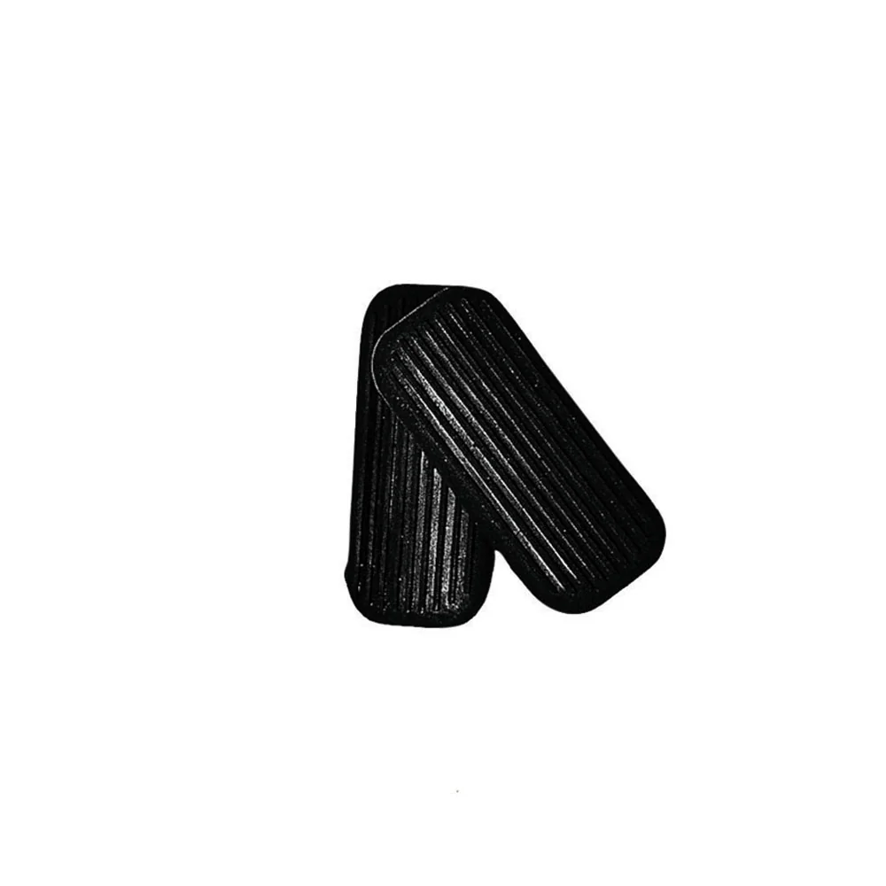 Black Rubber Stirrup Pads