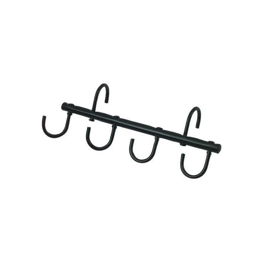 Roma 4 Hook Metal Tack Rack
