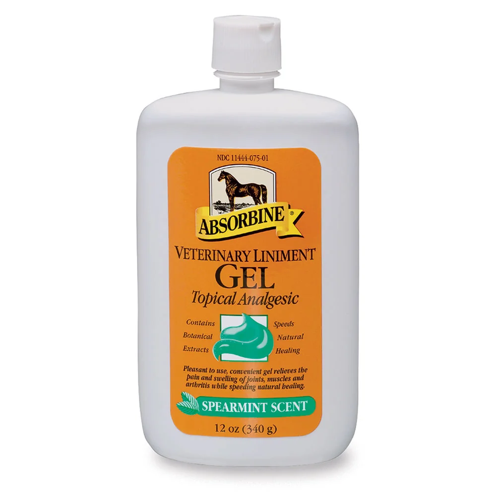 Absorbine Vet Liniment Gel 12 Ounces